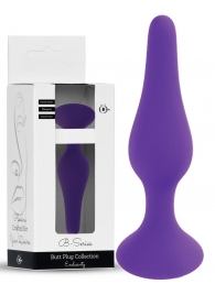 Фиолетовая анальная втулка Silcone Purple Plug Large - 12,5 см. - Boys of Toys в Иркутске Фиолетовая анальная втулка Silcone Purple Plug Large - 12,5 см. - Boys of Toys