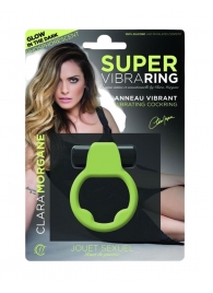 Люминесцентное эрекционное виброкольцо Super - Clara Morgane - в Иркутске купить с доставкой