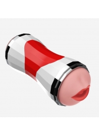 Двусторонний мастурбатор в колбе Power Grip Cup - вагина и ротик - Boys of Toys - в Иркутске купить с доставкой