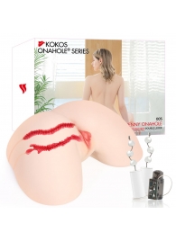 Мастурбатор-полуторс с двойным слоем материала и вибрацией Jenny Onahole Real Hips - KOKOS - в Иркутске купить с доставкой Мастурбатор-полуторс с двойным слоем материала и вибрацией Jenny Onahole Real Hips - KOKOS - в Иркутске купить с доставкой