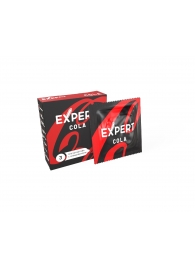 Презервативы с ароматом колы Expert Cola - 3 шт. - Expert - купить с доставкой в Иркутске