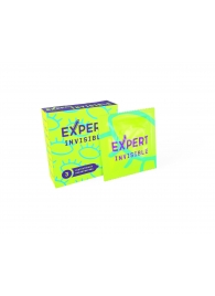 Ультратонкие презервативы Expert Invisible - 3 шт. - Expert - купить с доставкой в Иркутске