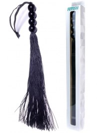 Черная силиконовая плеть - 37 см. - Boys of Toys - купить с доставкой в Иркутске