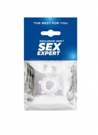 Стимулирующая насадка на пенис с несколькими видами рельефа - Sex Expert - в Иркутске купить с доставкой