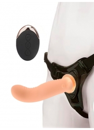 Женский вибрострапон со съемной насадкой и пультом ДУ - Erokay - купить с доставкой в Иркутске