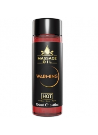 Массажное масло с согревающим эффектом Massage Oil Warming - 100 мл. - HOT - купить с доставкой в Иркутске