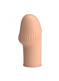 Телесная насадка на пенис Huel - 9 см. - Baile - в Иркутске купить с доставкой