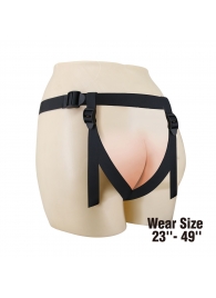 Черные трусики харнесс с платформой Caludio I - Baile - купить с доставкой в Иркутске