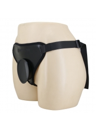 Черные трусики харнесс с платформой Caludio I - Baile - купить с доставкой в Иркутске