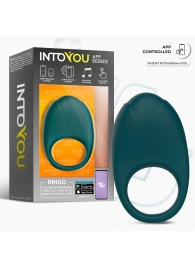 Зеленое интерактивное виброкольцо Ringo - Intoyou - в Иркутске купить с доставкой
