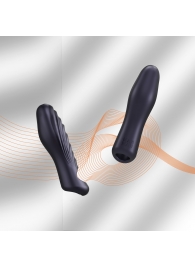 Сливовая силиконовая насадка на пенис с подхватом Manwan Ryzer - Manwan - в Иркутске купить с доставкой