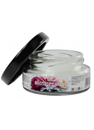 Массажная свеча «Цветущий пион» - 50 мл. - SGAN - купить с доставкой в Иркутске