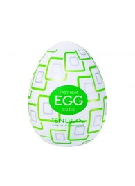 Мастурбатор-яйцо Tenga Egg Cubic - Tenga - в Иркутске купить с доставкой