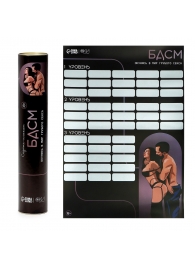 Плакат для двоих со скретч-слоем «БДСМ» - Сима-Ленд - купить с доставкой в Иркутске