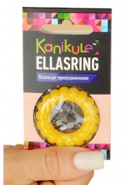 Цветное рельефное эрекционное кольцо Ellasring - Sitabella - в Иркутске купить с доставкой