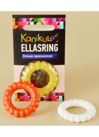 Цветное рельефное эрекционное кольцо Ellasring - Sitabella - в Иркутске купить с доставкой