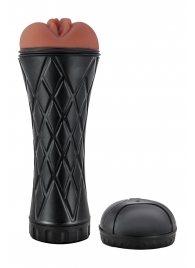 Коричневый мастурбатор-вагина Marly - Dream Toys - в Иркутске купить с доставкой