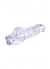 Прозрачная насадка-удлинитель Length Enhancer с подхватом - 16 см. - NMC - в Иркутске купить с доставкой