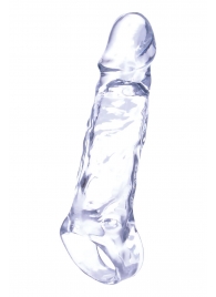 Прозрачная насадка-удлинитель Length Enhancer с подхватом - 16 см. - NMC - в Иркутске купить с доставкой