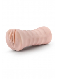 Телесный мастурбатор-вагина Ayumi с вибрацией - Blush Novelties - в Иркутске купить с доставкой