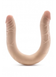 Телесный двусторонний фаллоимитатор 16.5 Inch Double Dong - 41,9 см. - Blush Novelties