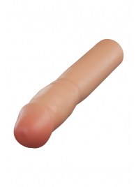 Телесная насадка-удлинитель Resilience - 17,7 см. - Blush Novelties - в Иркутске купить с доставкой