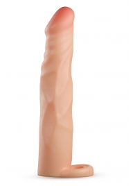 Телесная насадка-удлинитель Fortitude с подхватом - 17,7 см. - Blush Novelties - в Иркутске купить с доставкой