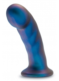 Синяя насадка-фаллоимитатор Rebellion 5.75 Inch Pegging Dildo - 14,6 см. - Blush Novelties - купить с доставкой в Иркутске