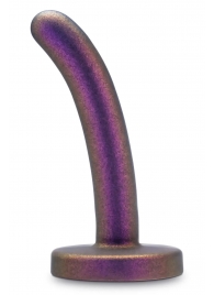 Фиолетовая насадка с гладкой поверхностью Surrender 4.75 Inch Beginner Pegging Dildo - 12 см. - Blush Novelties - купить с доставкой в Иркутске