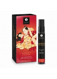 Оральный спрей Waves of Pleasure с ароматом клубники и шампанского - 20 мл. - Shunga - купить с доставкой в Иркутске