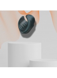 Серый сквозной мастурбатор с вибрацией Manwan Starter - Manwan - в Иркутске купить с доставкой