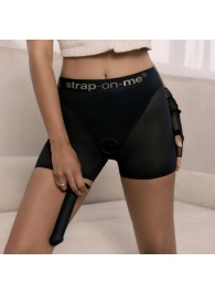 Трусики-шорты для фиксации насадок Strap-on-me Harness Lingerie Halo - size S - Strap-on-me - купить с доставкой в Иркутске