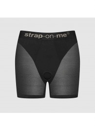 Трусики-шорты для фиксации насадок Strap-on-me Harness Lingerie Halo - size L - Strap-on-me - купить с доставкой в Иркутске