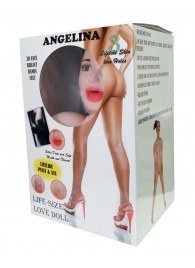 Надувная секс-кукла Angelina 3D - Boys of Toys - в Иркутске купить с доставкой