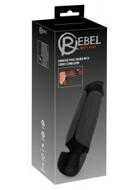 Черный вибромастурбатор с трехточечной стимуляцией Penis Trainer with 3 Point Stimulation - Orion - в Иркутске купить с доставкой