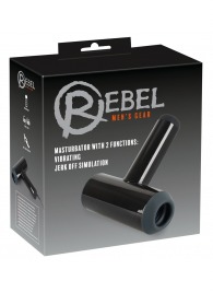 Черный мастурбатор с удобной ручкой Masturbator with 2 Functions - Orion - в Иркутске купить с доставкой