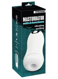 Белый мастурбатор Masturbator with 2 functions - Orion - в Иркутске купить с доставкой