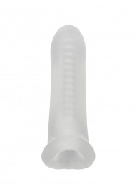 Белый фаллоудлинитель Striker - 13,5 см. - Lola Games - в Иркутске купить с доставкой