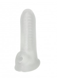 Белый фаллоудлинитель Striker - 13,5 см. - Lola Games - в Иркутске купить с доставкой