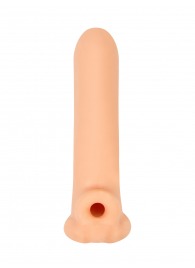 Телесный фаллоудлинитель Titan - 16,5 см. - Lola Games - в Иркутске купить с доставкой