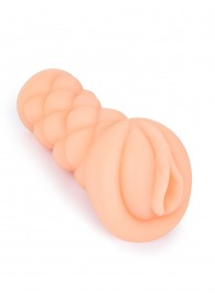 Телесный мастурбатор-вагина с вибропулей и эрекционными кольцами в комплекте - Sexy Girl - в Иркутске купить с доставкой