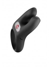 Черное эрекционное виброкольцо Nos - Fun Factory - в Иркутске купить с доставкой