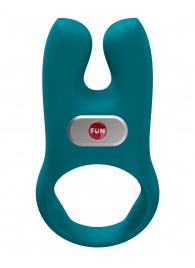 Зеленое эрекционное виброкольцо Nos - Fun Factory - в Иркутске купить с доставкой