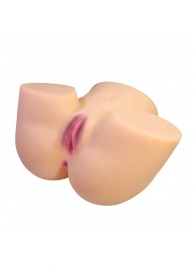 Телесный мастурбатор Liora с 2 любовными тоннелями - Baile - в Иркутске купить с доставкой