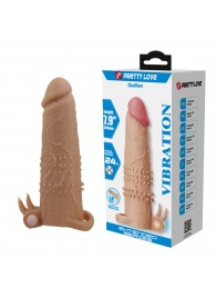 Телесная насадка на пенис Quillon - 20 см. - Baile - в Иркутске купить с доставкой