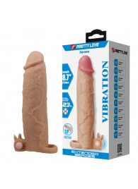 Телесная насадка на пенис Xerxes - 22 см. - Baile - в Иркутске купить с доставкой