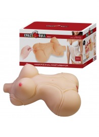 Телесный мастурбатор-торс Diana - Baile - в Иркутске купить с доставкой