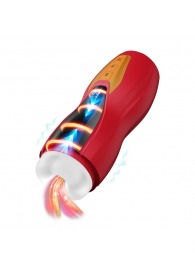 Интерактивный мастурбатор Solara с нагревом, вибрацией и поступательными движениями - Shots Media BV - в Иркутске купить с доставкой