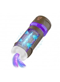 Интерактивный мастурбатор Misty с вакуумом, вибрацией и сжатием - Shots Media BV - в Иркутске купить с доставкой