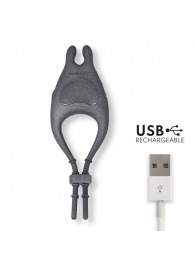 Черное эрекционное виброкольцо с управлением через приложение - Oninder - в Иркутске купить с доставкой